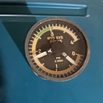 SRDL-7H Us Gauge Dual Hydraulic Pressure Indicator 10-3223-33 Aviation Aircraft. Fixed Price $97.00.