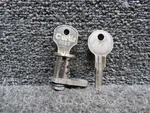 30644-000 (use: 473-131) Piper PA23-250 Cabin Door Lock Assembly With Keys. Fixed Price $50.40.
