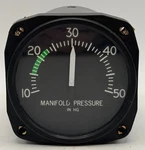 Cessna Manifold Pressure Gauge P/n C662035-0101 United 6111 Overhauled. Fixed Price $326.25.