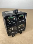 Edo-aire Beechcraft Gauge Cluster 1U305-007 36-380044-1 (D2190). Fixed Price $84.40.