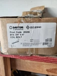 150 Each Dayton Superior 45206 B-14- 3/4" X Coil Bolts. Fixed Price $199.99.