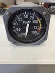 Vintage 1979 General Electric 8DJ177LWR1 Aircraft Temp Gauge Indicator. Fixed Price $199.99.