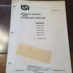 Lear Siegler Dc Generator 30059 Series Overhaul & Parts Manual. Fixed Price $140.14.