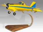 Tractor AT-401B Solid Mahogany Wood Handmade Desktop Airplane Model. Fixed Price $223.81.