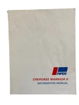 Piper Cherokee Warrior Ii PA-28-161 Information Manual P/n 761-649 1976. Fixed Price $17.99.