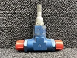 50C9C, AN938-8D Cessna 414 Fuel Tank Drain Valve Lh Or Rh With T-fitting. Fixed Price $308.00.