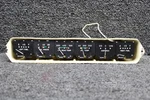 35-324401-5 Beechcraft 35-B33 Instrument Gauge Cluster (volts: 12). Fixed Price $476.00.