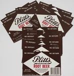 Vintage Soda Pop Bottle Labels Plitts Root Beer Lot Of 50 York Pa Unused N-mint+. Fixed Price $9.99.