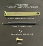Faa/pma Approved Cessna Window Arm Kit- For P/n 0711021-11 & 0711021-4. Fixed Price $189.95.