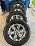 Factory Wheels Tires - 275/65R18 (set Of 4 Wheel) Goodyear Wrangler. Fixed Price $800.00.