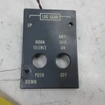 Panel Assy Landing Gear & Skid Control Cessna 5518173-3. Fixed Price $325.00.