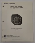 Narco Id & 124C Vor-ils Indicators Maintenance Manual 03741-0600/ 8/78. Fixed Price $23.00.