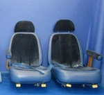 Cessna 310 #3, #4PASSENGER Seat Blue Leather & Cloth (0918-306). Fixed Price $698.50.