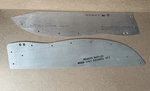 Beechcraft Bonanza V-35 Cowl Winterization Baffles Pn: 35-910278-3, 35-910278-5. Fixed Price $130.00.