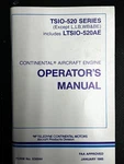 Tcm Continental TSIO-520 Series Operator's Manual X30044. Fixed Price $35.00.