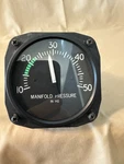 Manifold Pressure Indicator, United P/n 6111, Cessna C662035-0101 Clean. Fixed Price $125.00.
