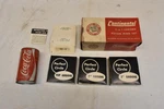Nos Continental 2 Chrome Piston Set Y69T-119 (1/4" Oil Ring). Fixed Price $25.00.