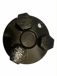 3-PACK! 68 Mm Diamond Grinding Head With Hexagon Segments For Soft Concrete ,M10. Fixed Price $49.95.