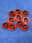 Fairchild Fasteners S104F10-2 Red Panel Insert (lot Of 10). Fixed Price $10.95.