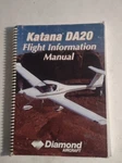 1995 Diamond Katana Flight Information Manual Booklet DA202/9. Fixed Price $16.00.