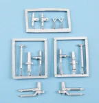 Scale Aircraft Conversion 1/48 Boeing CH-47A Chinook Landing Gear For Hobbyboss. Fixed Price $15.83.