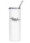 Boeing FA-18F Super Hornet Stainless Steel Water Tumbler With Straw 20OZ.. Fixed Price $38.95.