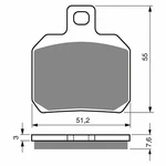 Goldfren Rear Brake Pads For Aprilia RSV4 Rr Race Pack 2016 (S3 X2). Fixed Price $31.42.
