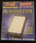 Dell Search Puzzle The Luminator 48 Crossword Roll System Light. Fixed Price $15.99.