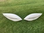 Cessna 150 Main Gear Wheel Pants Rh P/N0541185-4/ Lh 0541185-5. Fixed Price $650.00.
