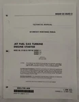 Airesearch Garrett Model No. JFS100-34 Jet Fuel Gas Turbine Engine Starter Maint. Fixed Price $23.00.