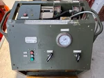 Haskel Nitrogen Charging Booster 5500 Psi With Brook Hansen TDA100LZ-C. Fixed Price $4800.00.