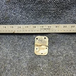 0511280-4 Cessna 172K Lower Cabin Door Forward & Aft Hinge Rh. Fixed Price $102.00.