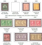 Scott #588//601, Mint-nh, Hinged & Used, See Scan With Details! Scv $149.50 (sk). Fixed Price $59.99.