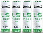 Pcs Brand New Genuine Saft LS14500 Battery Aa 3.6 Volt Lithium Batteries. Fixed Price $27.59.