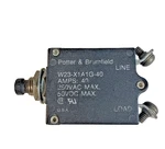 Potter & Brumfield W23-X1A1G-40 Aircraft Circuit Breaker, 240V. Fixed Price $18.99.