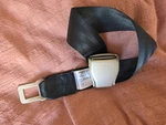 Amsafe Airplane Seat Lap Belt Extender Used. Fixed Price $25.00.
