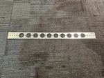 (qty 24) Hold-rite 2" X 26" 14 Ga. Galvanized Steel Pipe Support Bracket 103-26. Fixed Price $84.00.