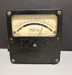 Weston Model 433 Volts A.c. Electrical Instrument 25 - 1000 Cycles.. Fixed Price $40.00.