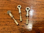 3 Nos Heim Rod Plain Bearing, Threaded Ends, Pn HF-4. Fixed Price $39.00.