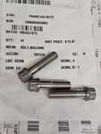 41 Aircraft Machine Bolt 3/8"-24 J646P20A General Electric Turbine Engine C5 Lm. Fixed Price $51.00.