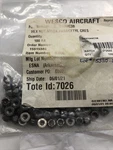 (75) Wesco Esna MS21044C08 Lock Nut 8-32 Military Grade. Fixed Price $24.77.