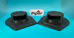 Piper Air Vent (low Profile) And/or Flange Retainer For PA28 PA32. Fixed Price $45.00.
