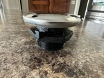 Pressure Venting Cap And Base For Transfer Tanks - Polished Stainless Steel. Fixed Price $25.00.