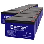 Mighty Max 12V 15AH Gel F2 Battery Compatible With Hi Capacity B655 - 10 Pack. Fixed Price $349.99.
