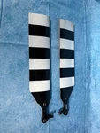 Robinson Helicopters R66 Tail Rotor Pn A029-1 Blades Chopper. Fixed Price $1555.00.