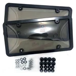 2 X Unbreakable License Plate Covers+frames Auto Tag Shield Protector Front Rear. Fixed Price $11.98.