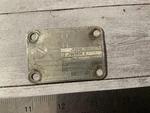Original Vintage Pratt Whitney JT8D 727 Airliner Engine Aircraft Data Name Plate. Fixed Price $99.77.
