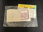 Cessna Aircraft Placard, P/n 0705098-1 (new Surplus) (st). Fixed Price $30.00.