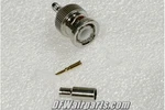112132, Nos Aircraft Coaxial Cable Bnc Straight Crimp Plug Connector. Fixed Price $9.99.