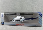 Bell Utility Helicopter Diecast Model White Blue N412BH Opening Doors 1:48. Fixed Price $115.00.